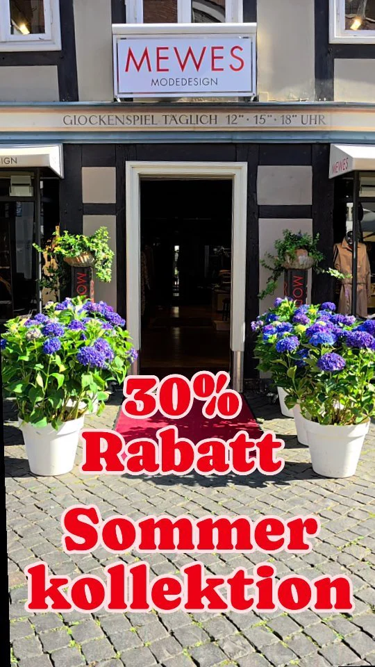 💥30% RABATT💥
auf Sommermode! ☀️  Unsere heißesten Teile jetzt zu coolen Preisen! Hol dir deine Favoriten, bevor sie weg sind!  #SommerSale #Rabatt  #SommerStyle #fashiondeals #shoppinglust